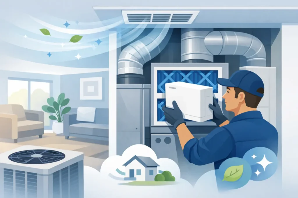 Best Air Purifier for HVAC System Use