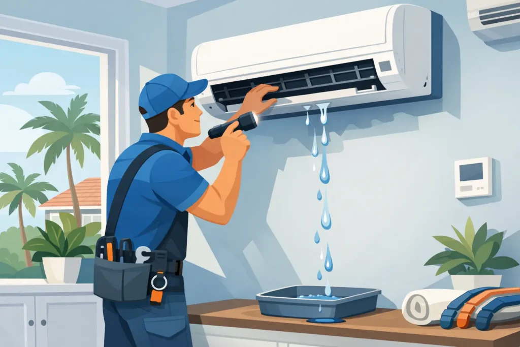 Why Is My AC Leaking Water?