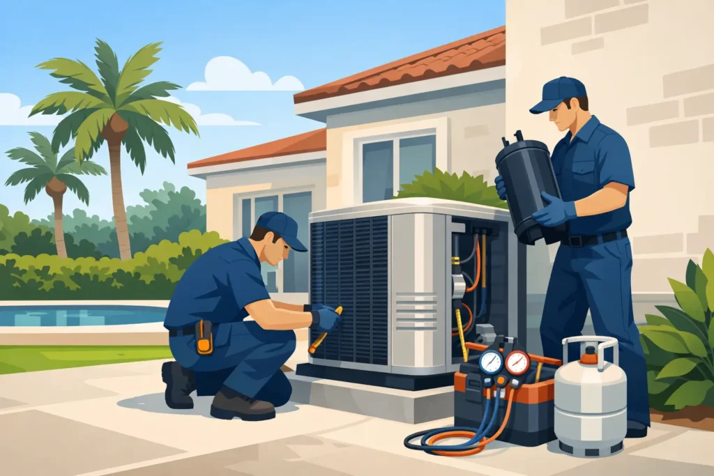 Heat Pump Replacement Near Me in Boca Raton