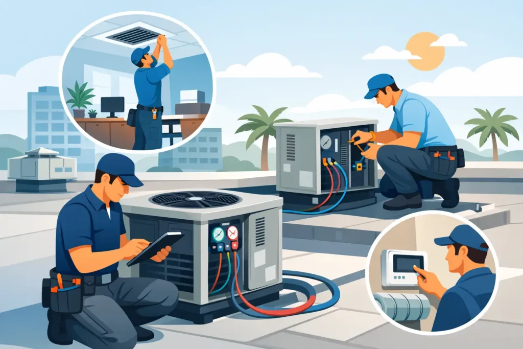 7 Ways to Reduce Commercial HVAC Downtime