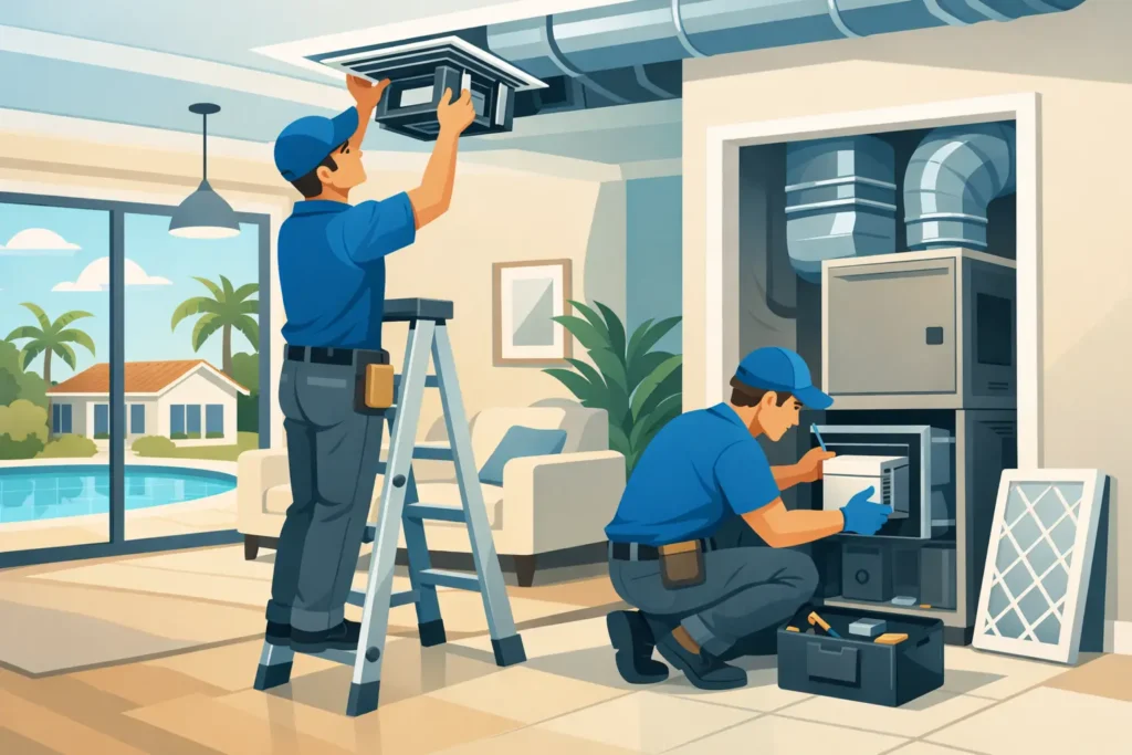 Air Purification Installation in Boca Raton