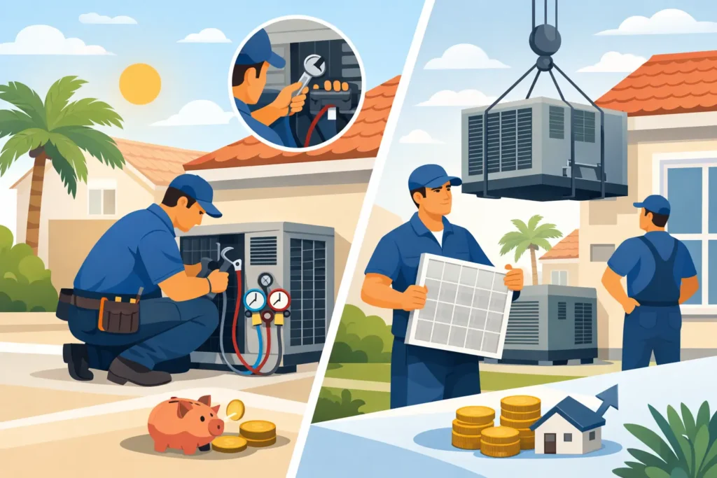 Repair Versus Replace HVAC: Which Pays Off?