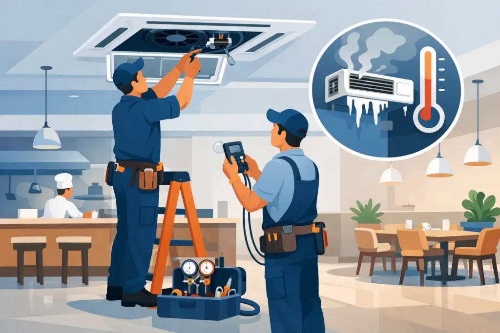 Restaurant HVAC Recovery After a System Failure