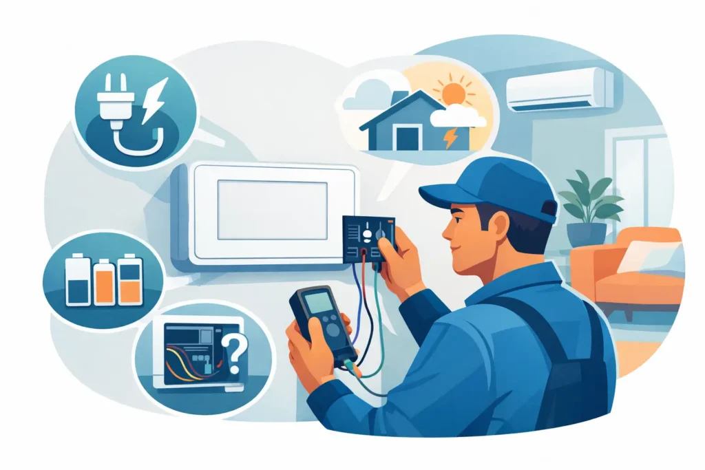 Why Is My Thermostat Blank? 8 Common Causes