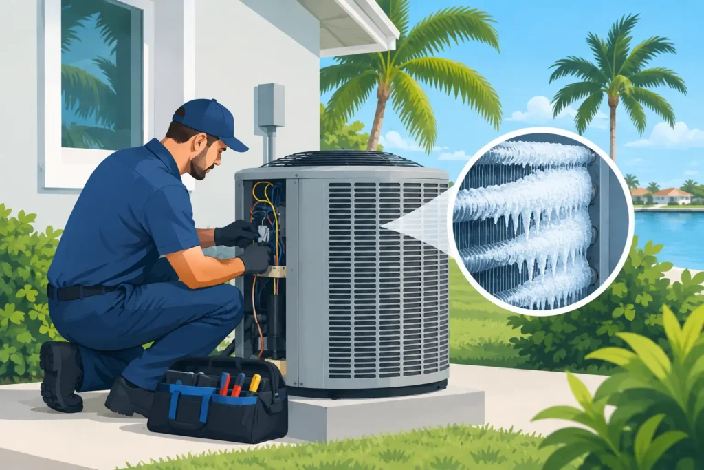 Common AC Freezing Causes in South Florida Homes