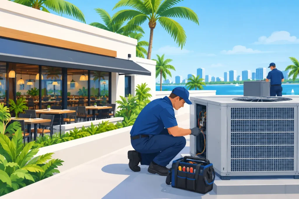 Restaurant Cooling Solution for South Florida